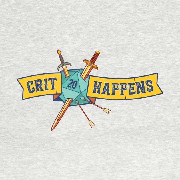 Crit Happens (20 Banner) by DCLawrenceUK